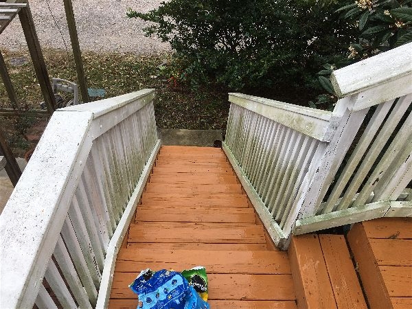 Evergreen Handyman Services Deck Cleaning